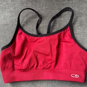 Red Sports Bra